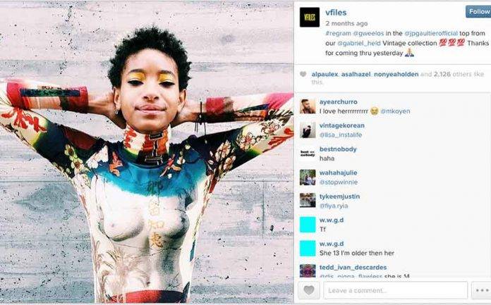 willow smith topless photo