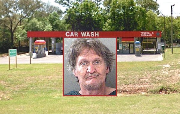 naked man car wash